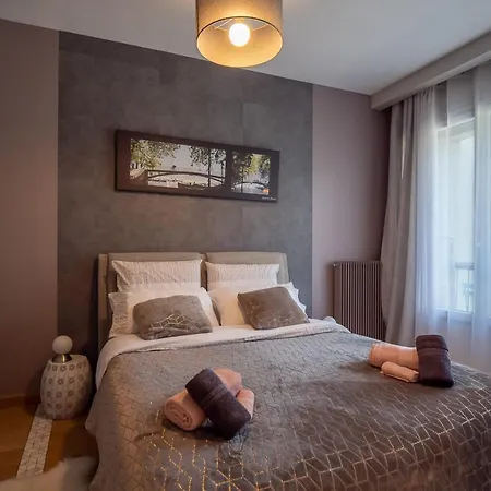 La Plage Dalbigny - Apartment Classified Stars 100 M From The Lake Annecy
